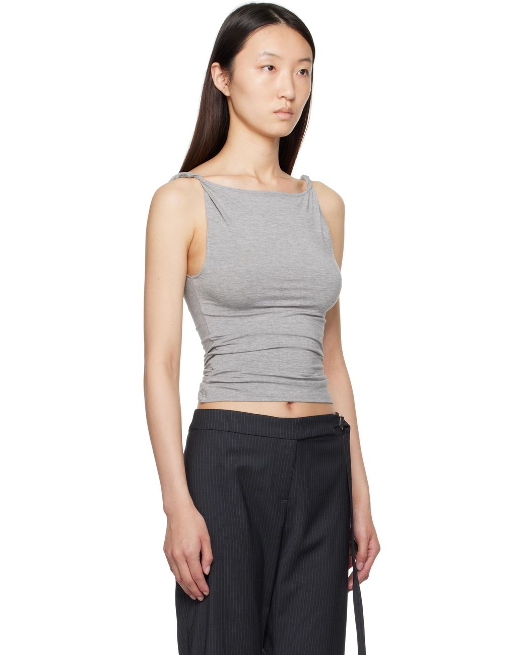 Paloma Wool Simp Tank Top in Black | Lyst