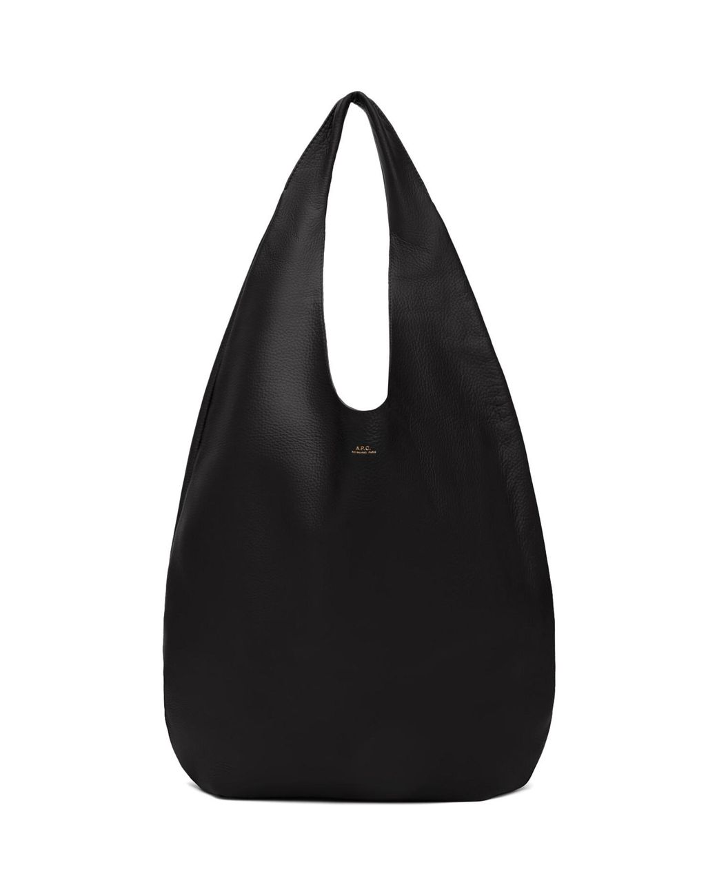 A.P.C. Black 'Le Neige' Bag