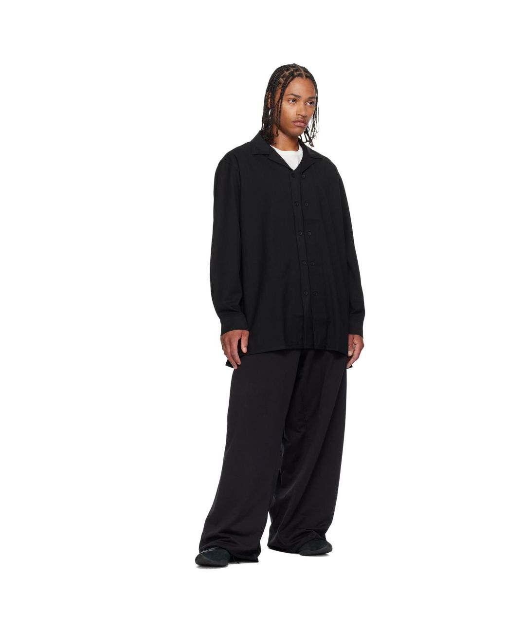 Y-3 Black Tokyo Warped Sneakers for men