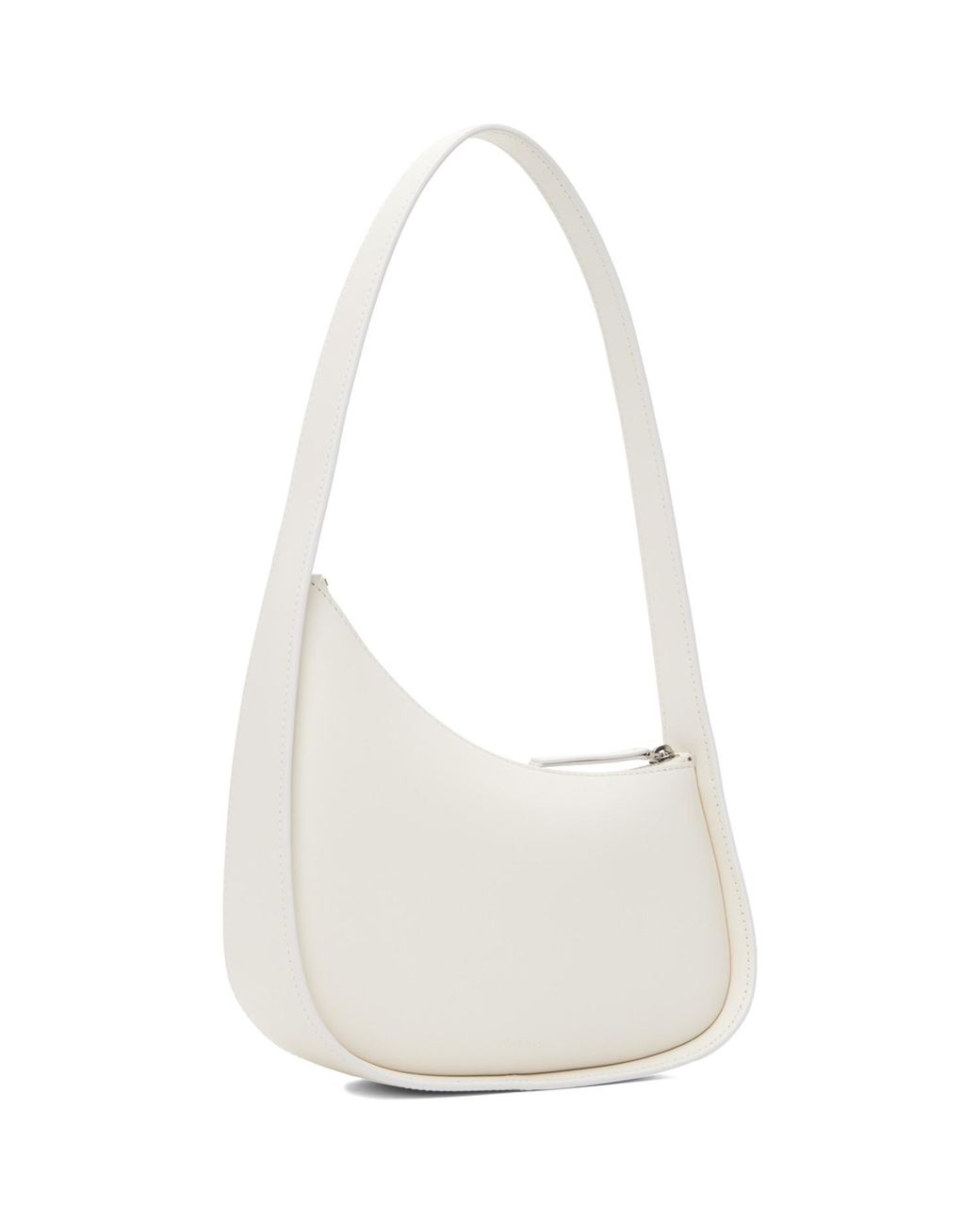 The Row White Off- Half Moon Bag