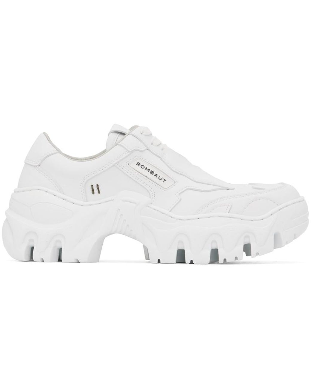 Rombaut White Boccaccio Ii Sneakers in Black | Lyst Canada