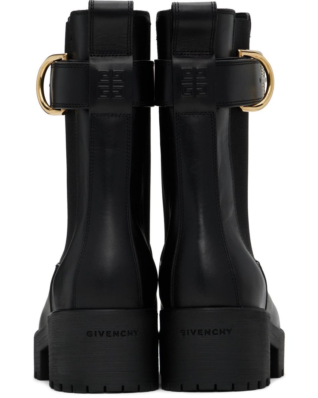 ショートブーツ・ブーティ Givenchy Voyou Black Leather Ankle Chelsea Boot Givenchy | Voyou black chelsea boots | Savannahs
