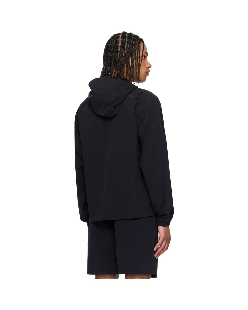Moncler Black Chalvine Hooded Jacket for men