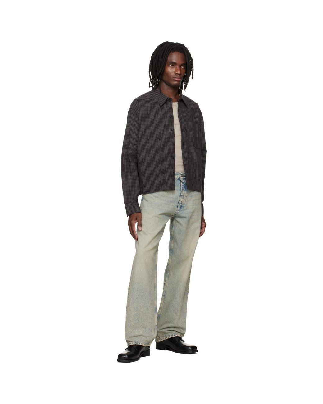 sunflower Multicolor Loose Jeans for men