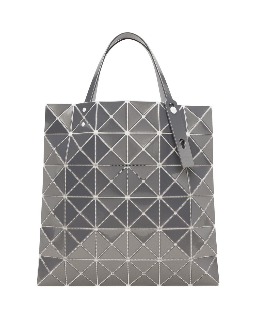 Issey Miyake Gray Lucent Metallic Tote for men