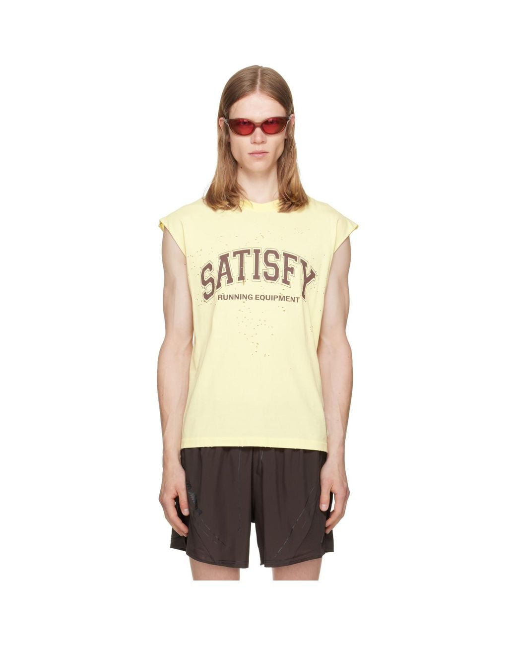 Satisfy Natural Mothtech Muscle Tank Top for men
