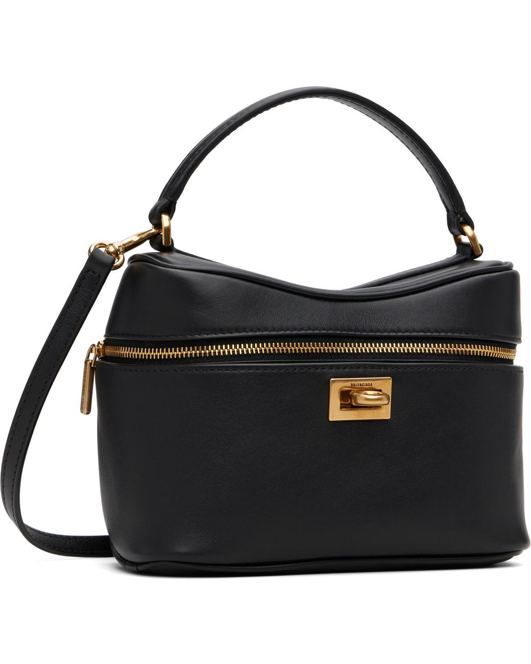 Balenciaga Black Rodeo Vanity Smooth Calf Bag