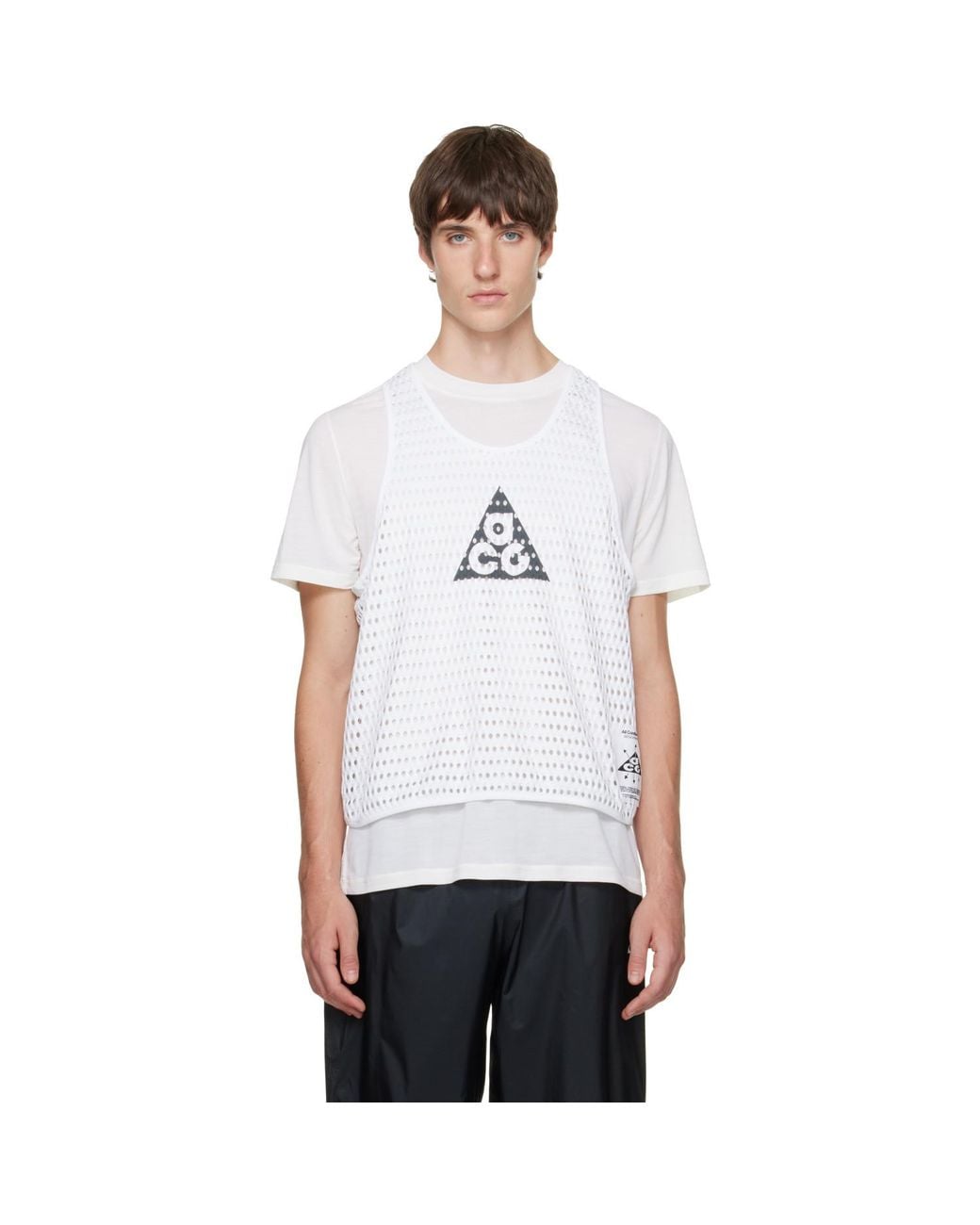 Nike White Acg Radical Airflow Tank Top for men