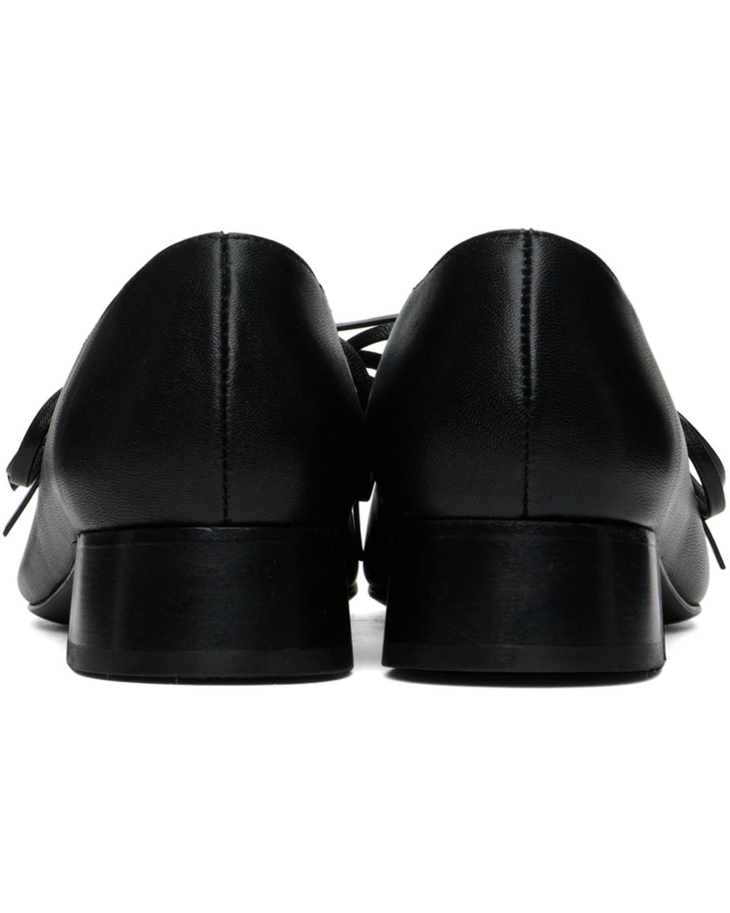 Nicole Saldanã Black Isabel Ballerina Flats