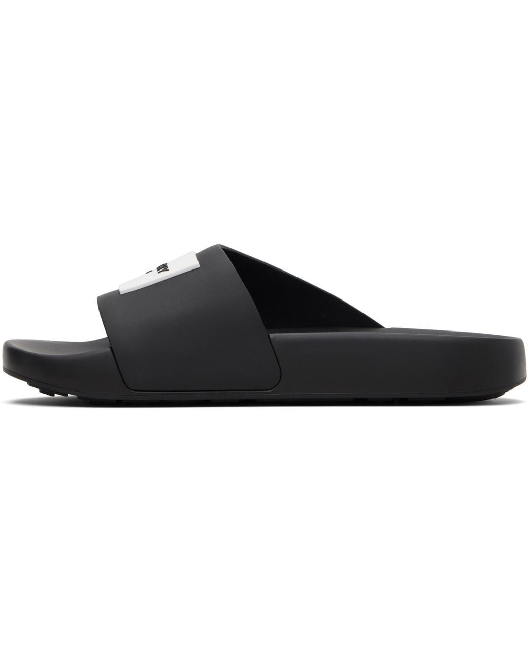 Givenchy Black Label Slide Sandals