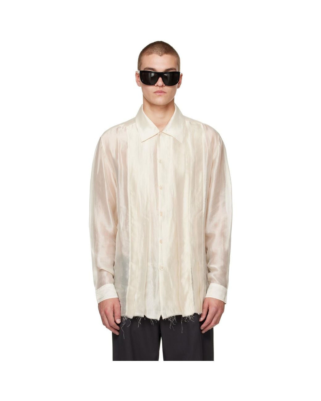 Our Legacy Natural Off- Tuxedo Every Shirt for men