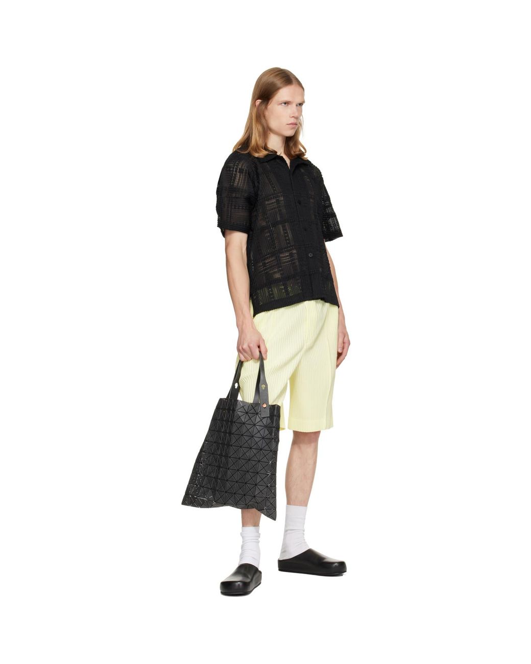 Homme Plissé Issey Miyake Natural Monthly Colors August Shorts for men