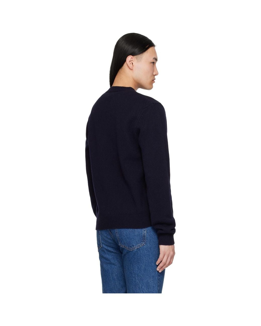 A.P.C. Blue Edmond Sweater for men