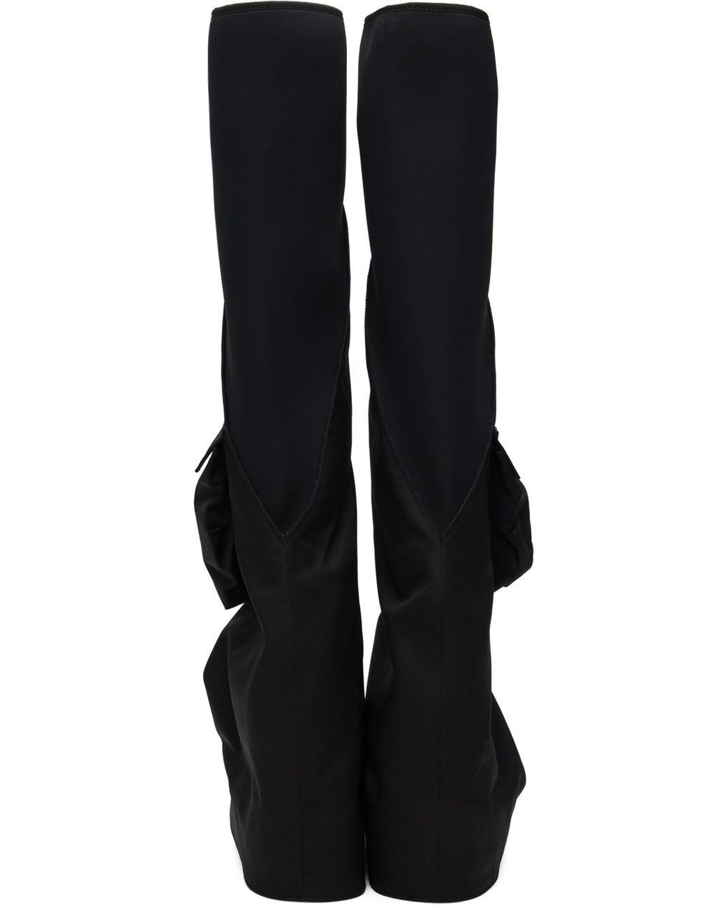 Rick Owens Black Cargo Fetish Boots | Lyst Canada Rick Owens Black Cargo Fetish Boots | Lyst Canada