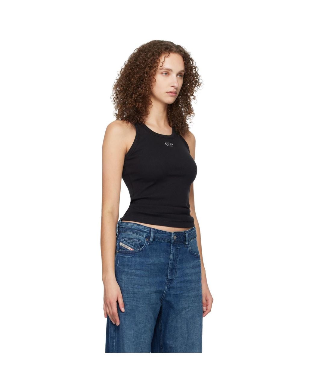DIESEL Black T-Anki-Od Tank Top