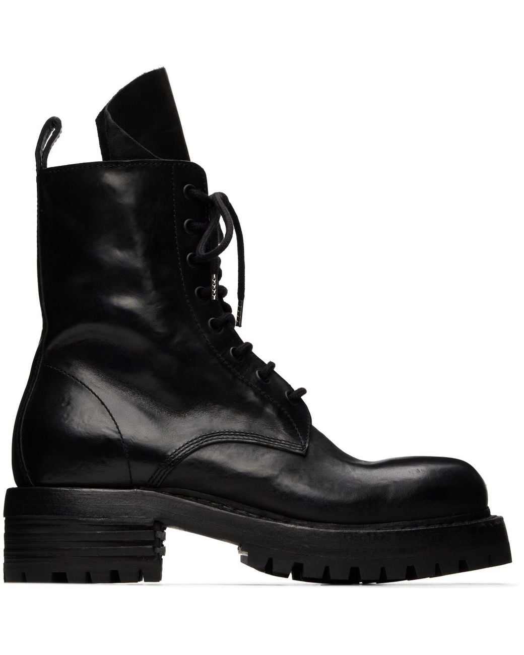 A Diciannoveventitre Black Zac Low Ankle Boots for men