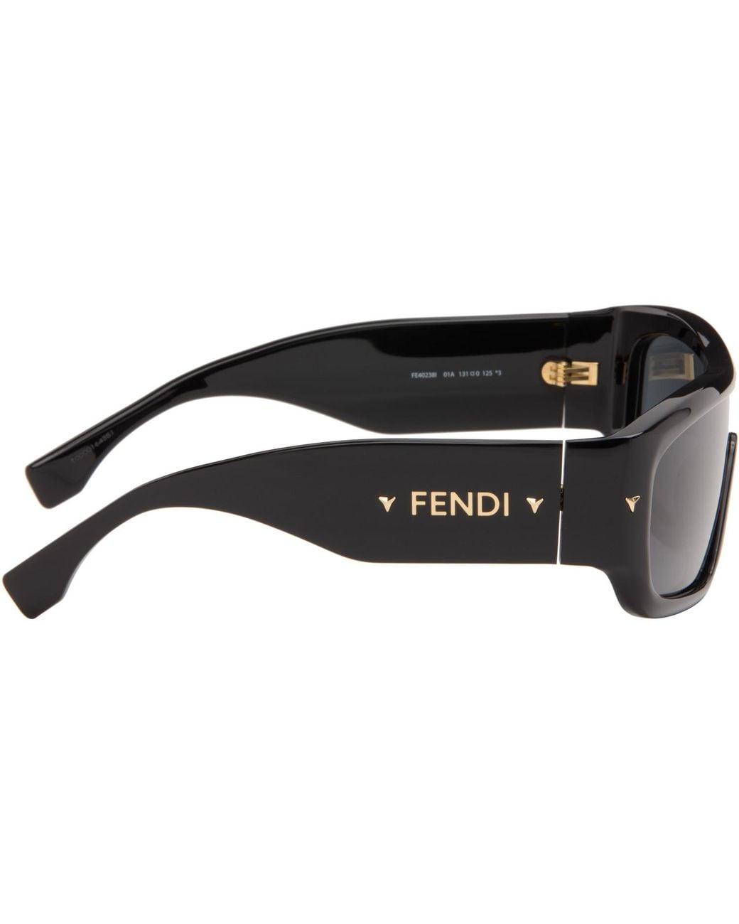 Fendi Gray Screen Sunglasses for men