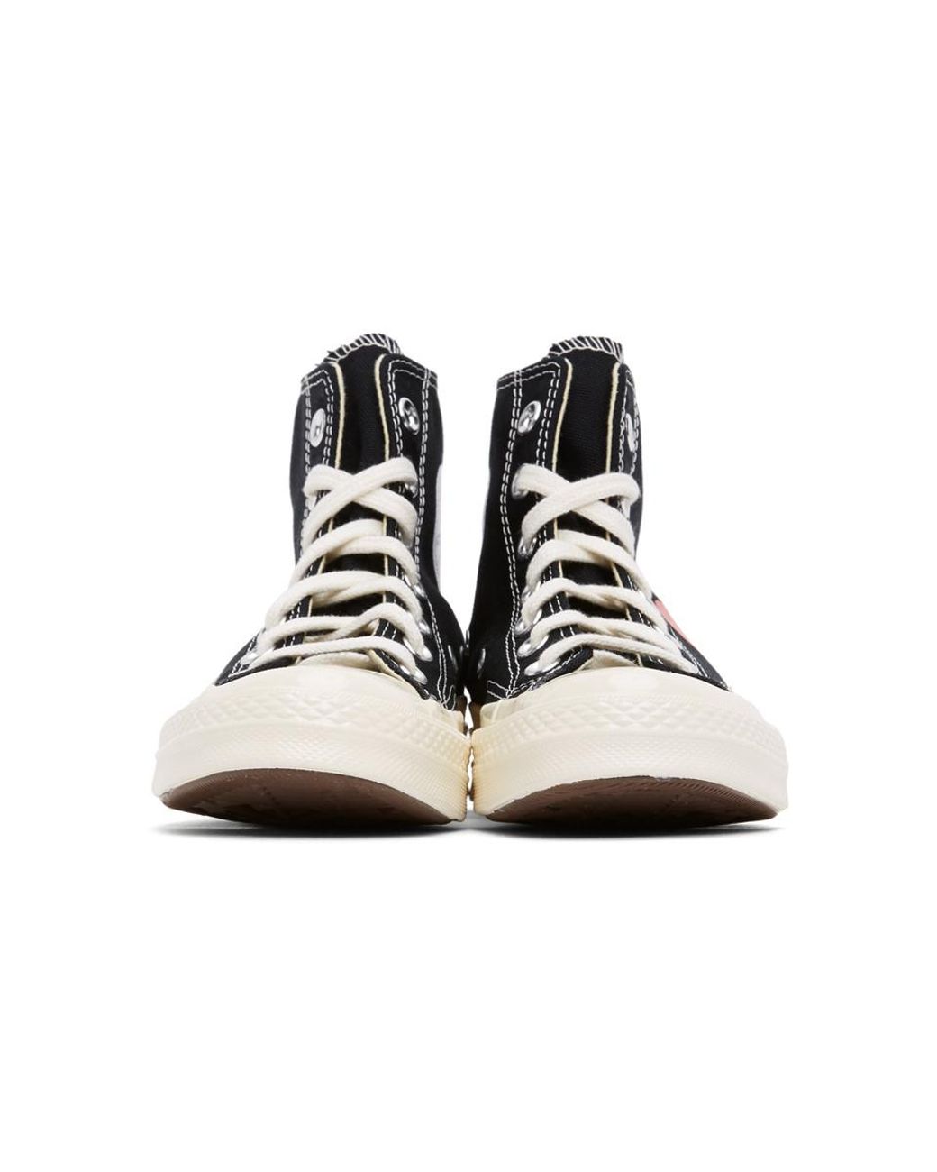 half black half white converse