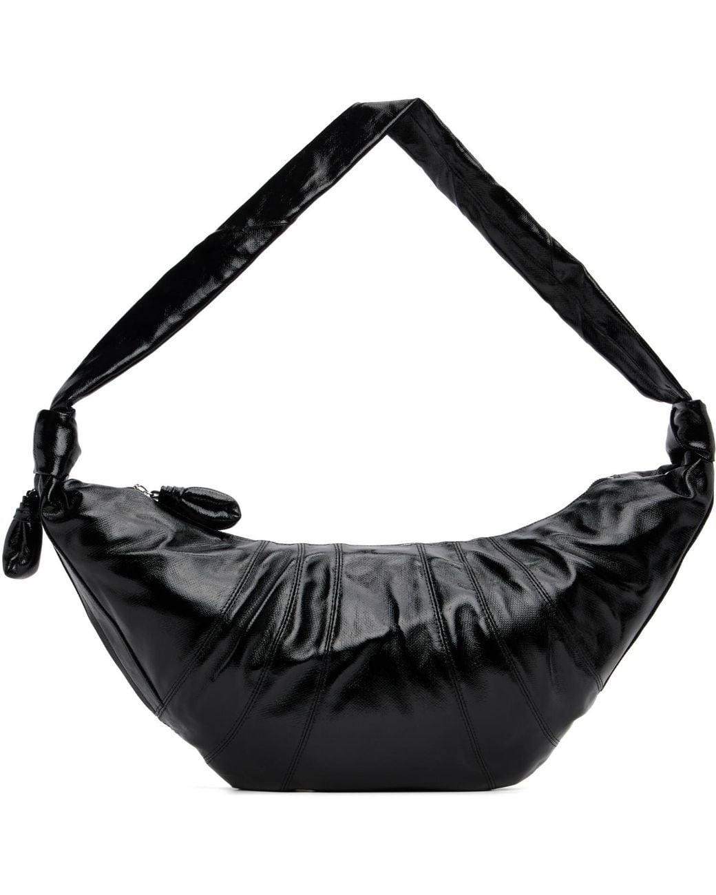 Lemaire Black Large Croissant Bag