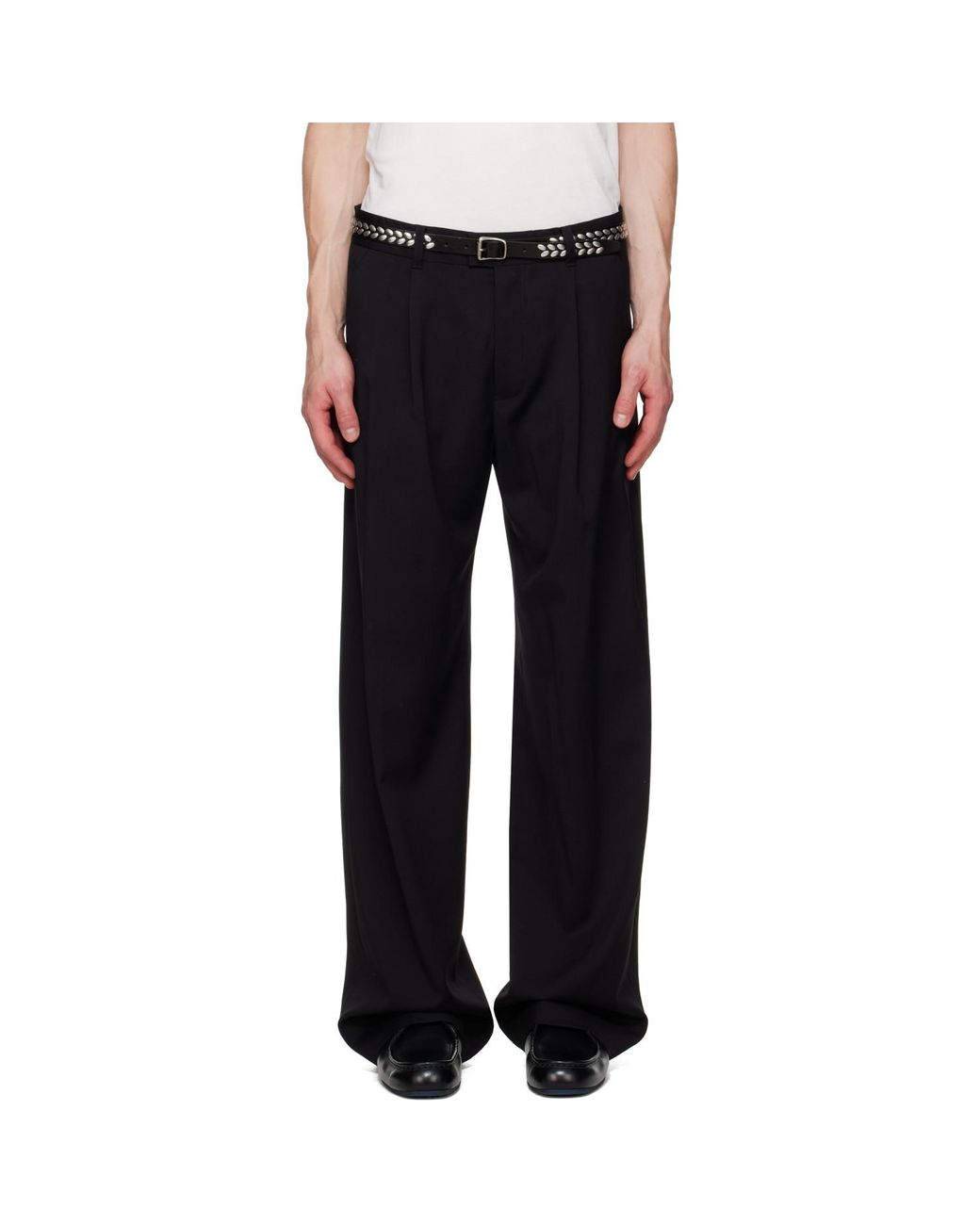 Our Legacy Black Slack Trousers for men