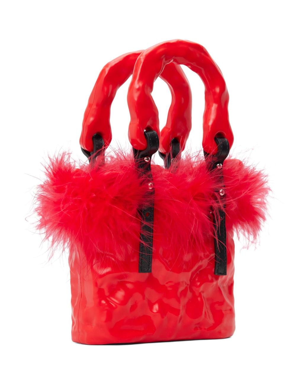 OTTOLINGER Red Signature Fluff Ceramic Bag