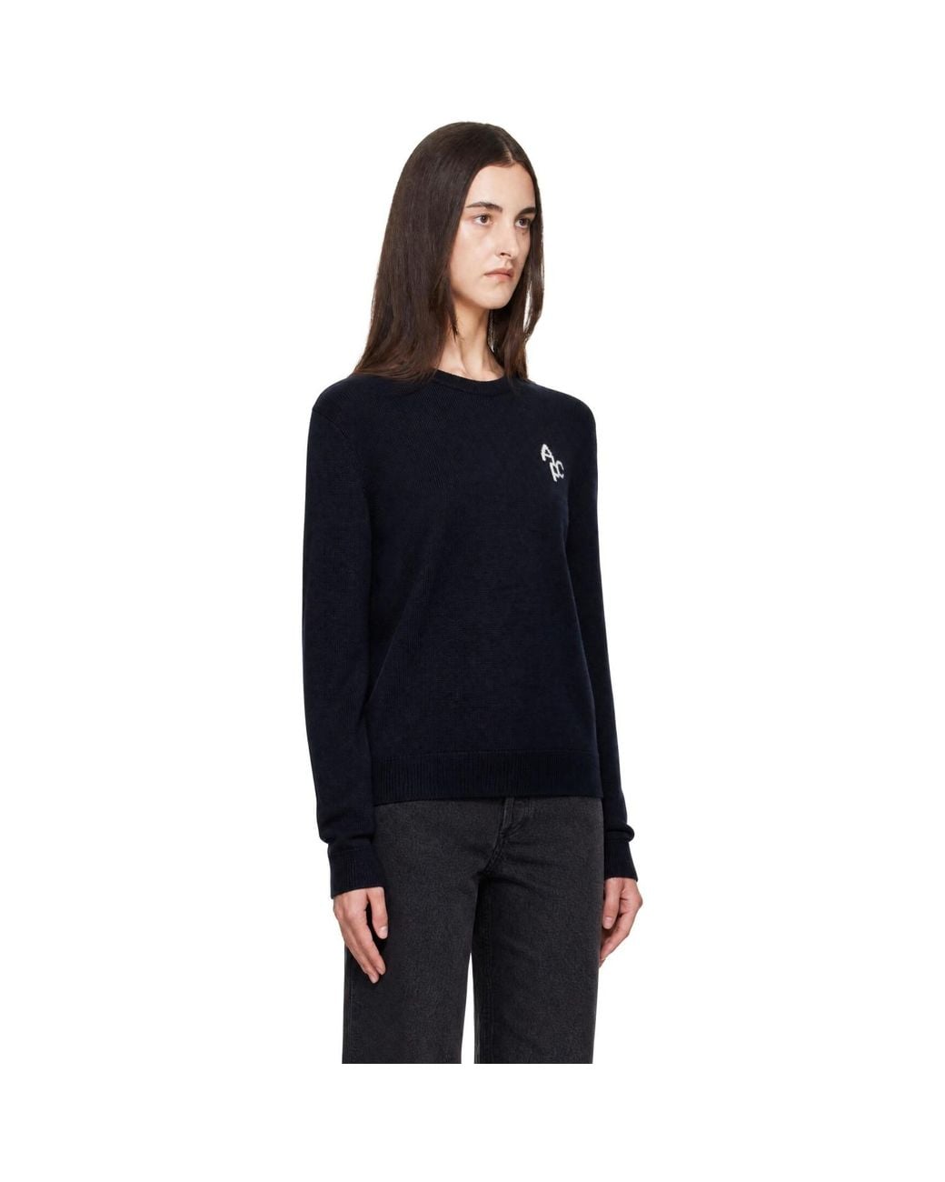 A.P.C. Black Sonia Sweater