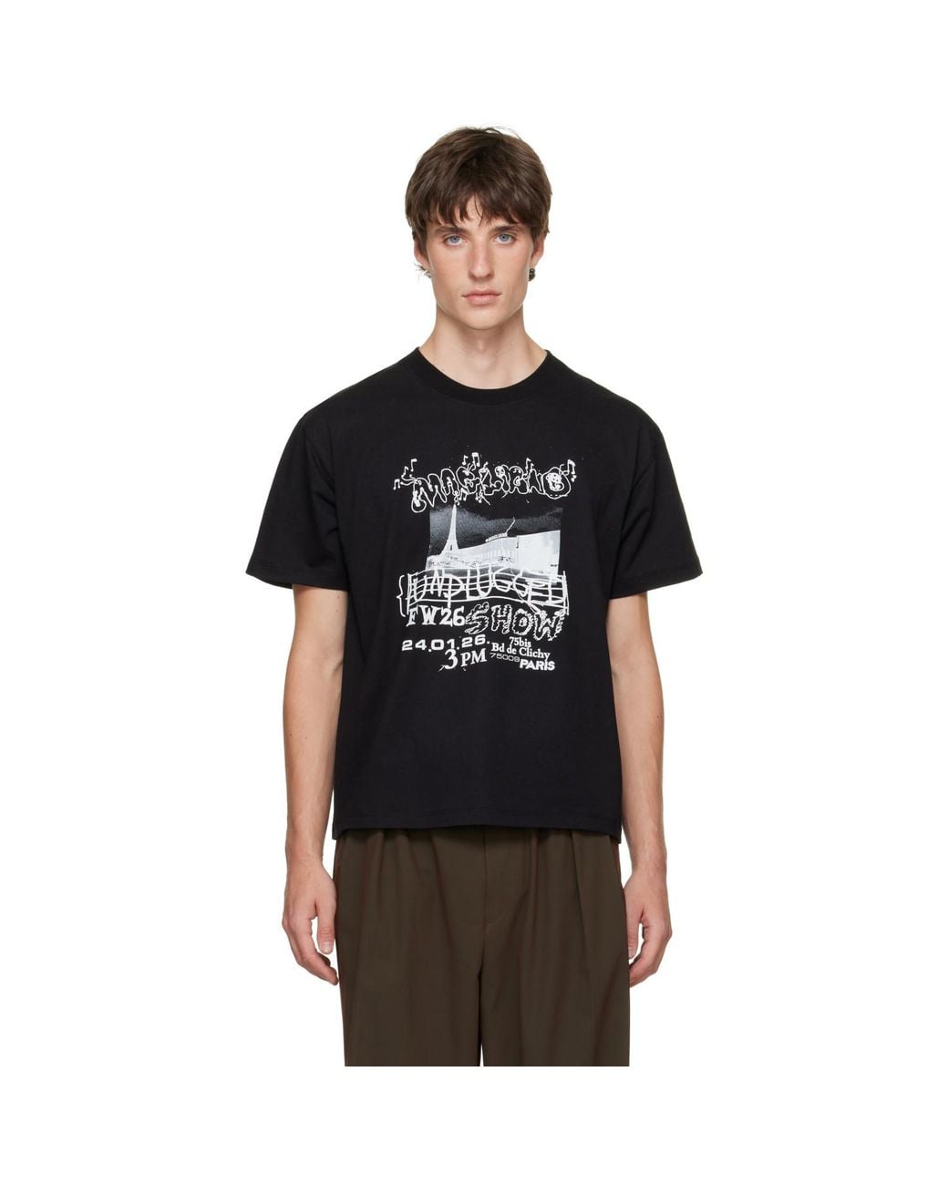 Magliano Black Classic T-Shirt for men