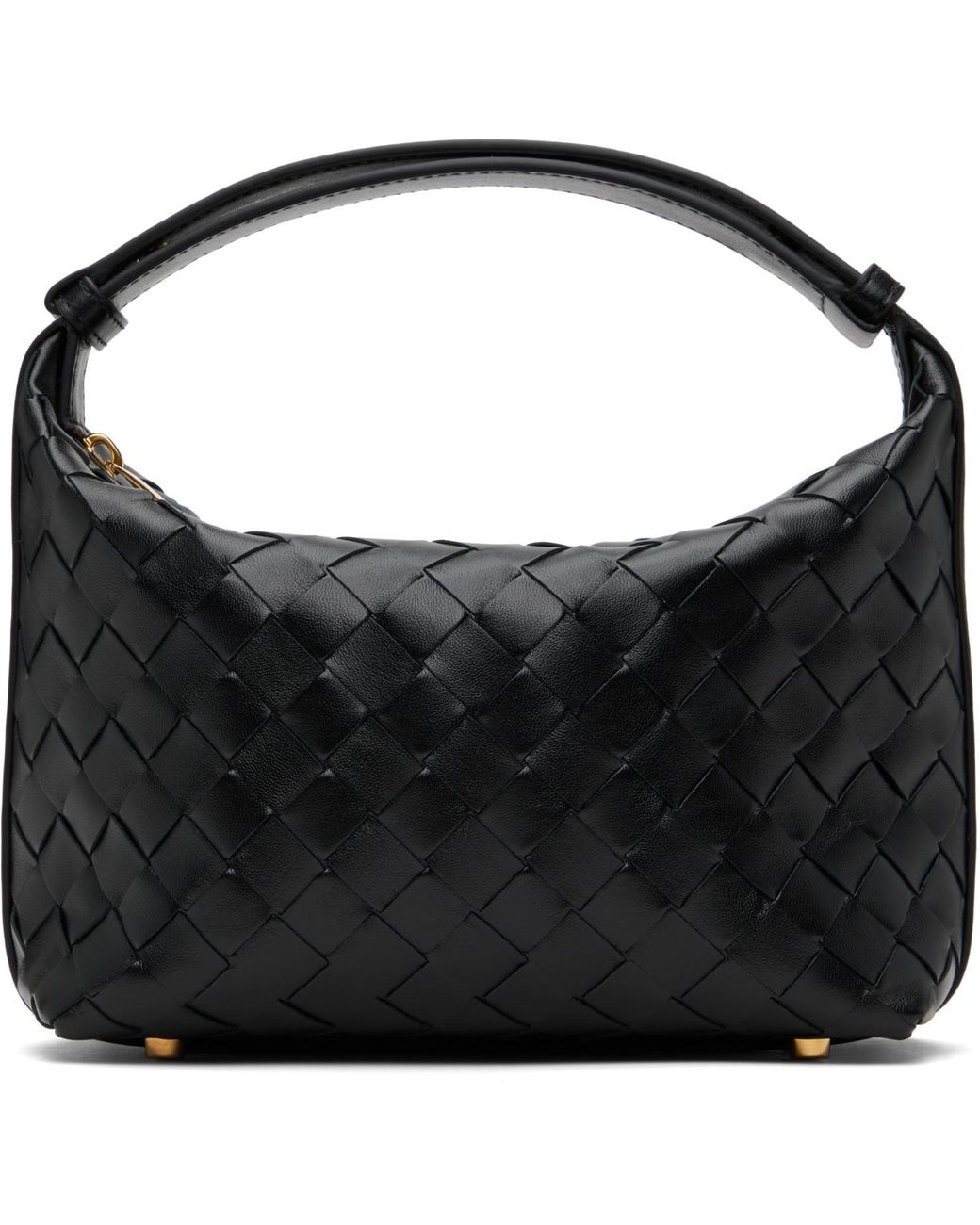 Bottega Veneta Black Mini Wallace Bag