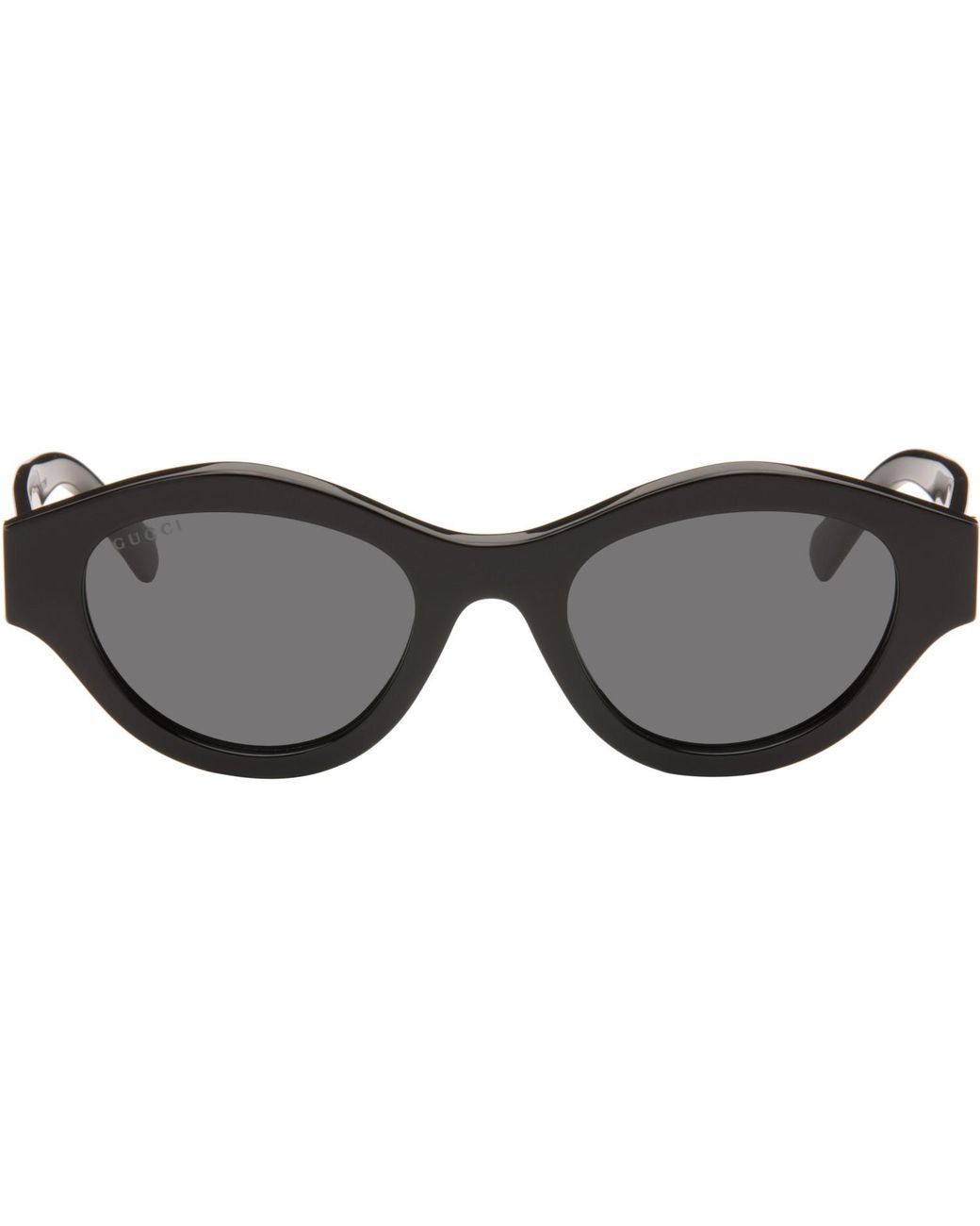 Gucci Gray Cat-Eye Frame Sunglasses