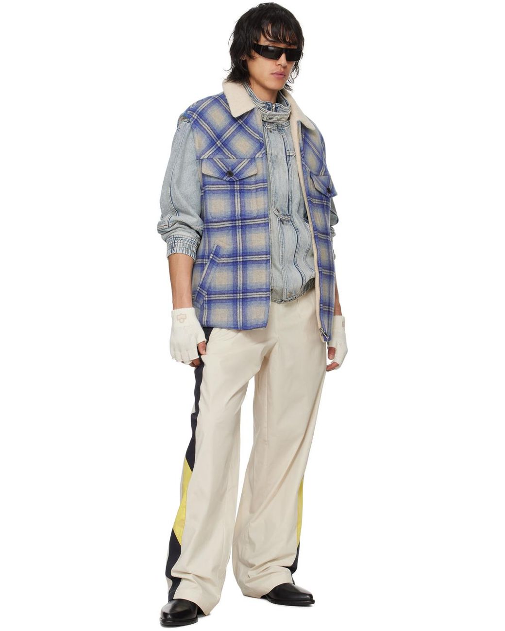 メンズ Isabel Marant ブルー Jakito デニムジャケット ブルー