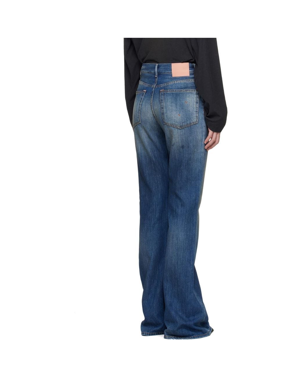 Acne Blue 2025F Fitted Jeans