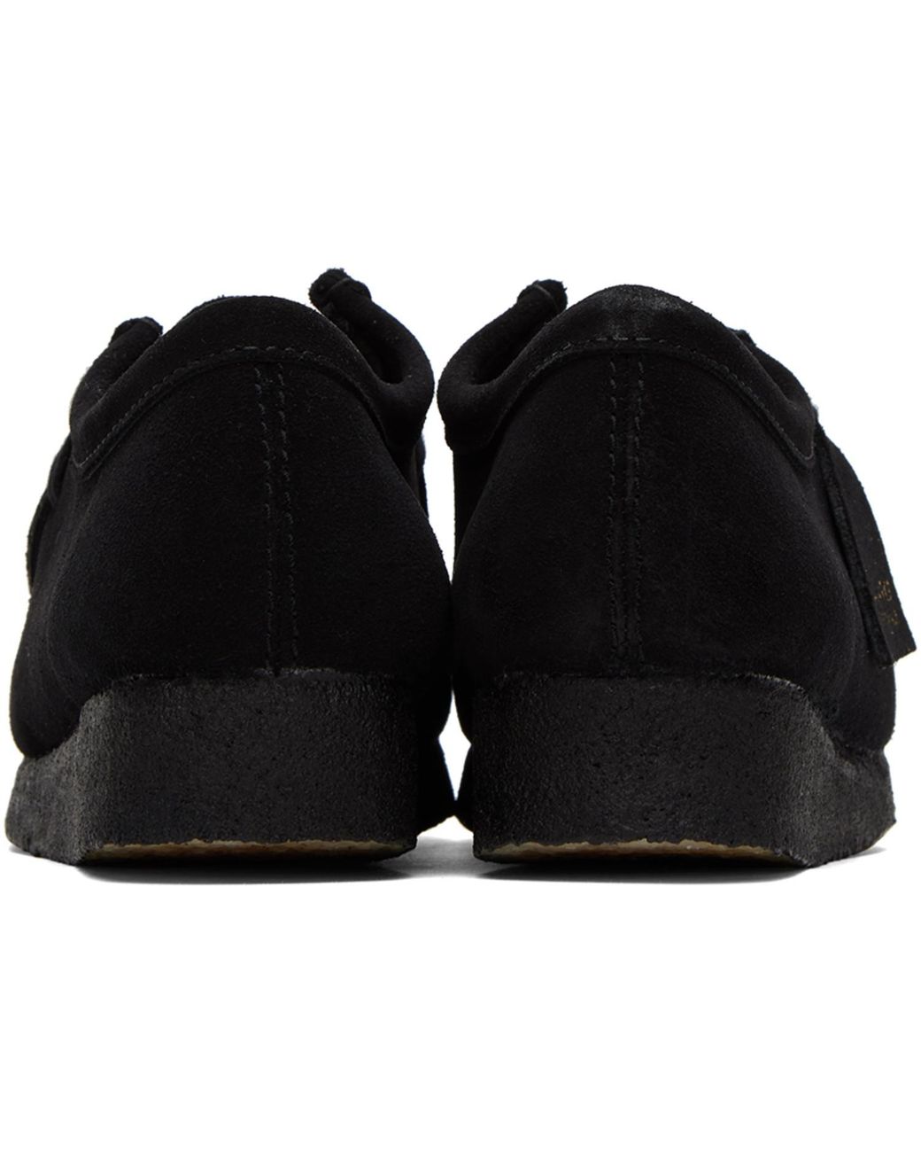 Clarks Black Wallabee Derbys for men