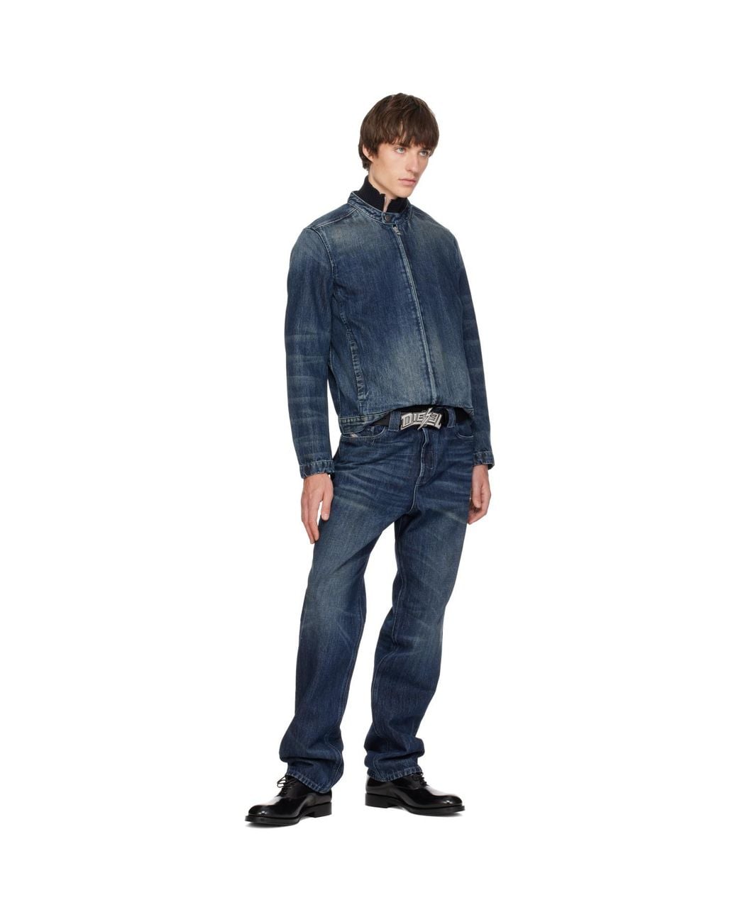 DIESEL Blue D-Glory-Fsj Denim Jacket for men