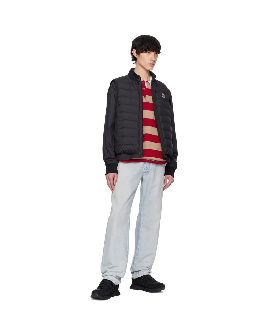 Moncler Black Sneakers for men
