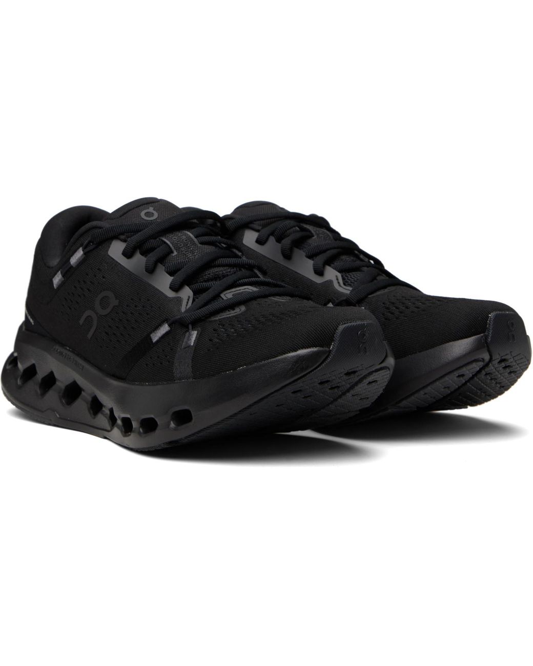 On Shoes Black Cloudsurfer 2 Sneakers for men