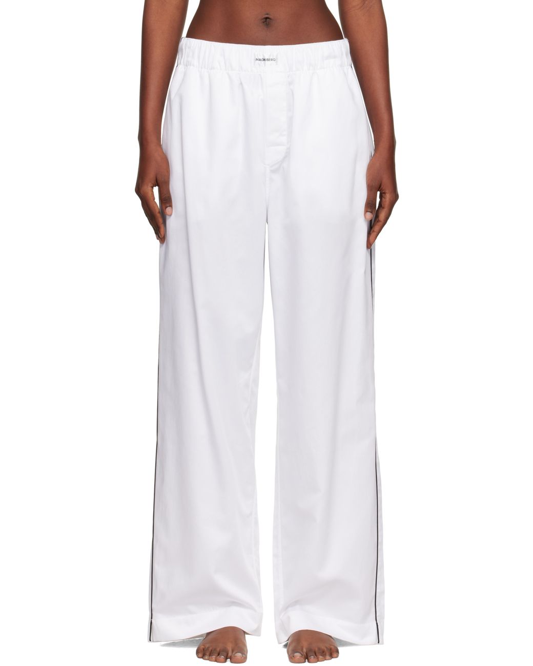 MAGNIBERG White Sorbetto Pyjama Pants