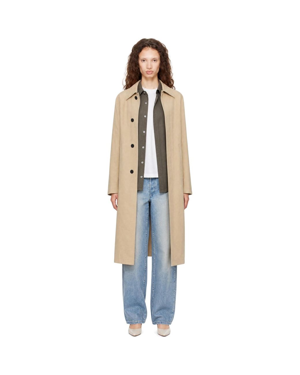DUNST Blue Refined Mac Coat