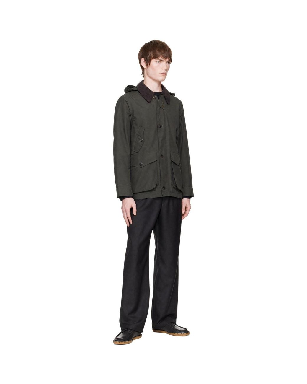 Nanamica Black 2L Pertex Unlimited Field Jacket for men