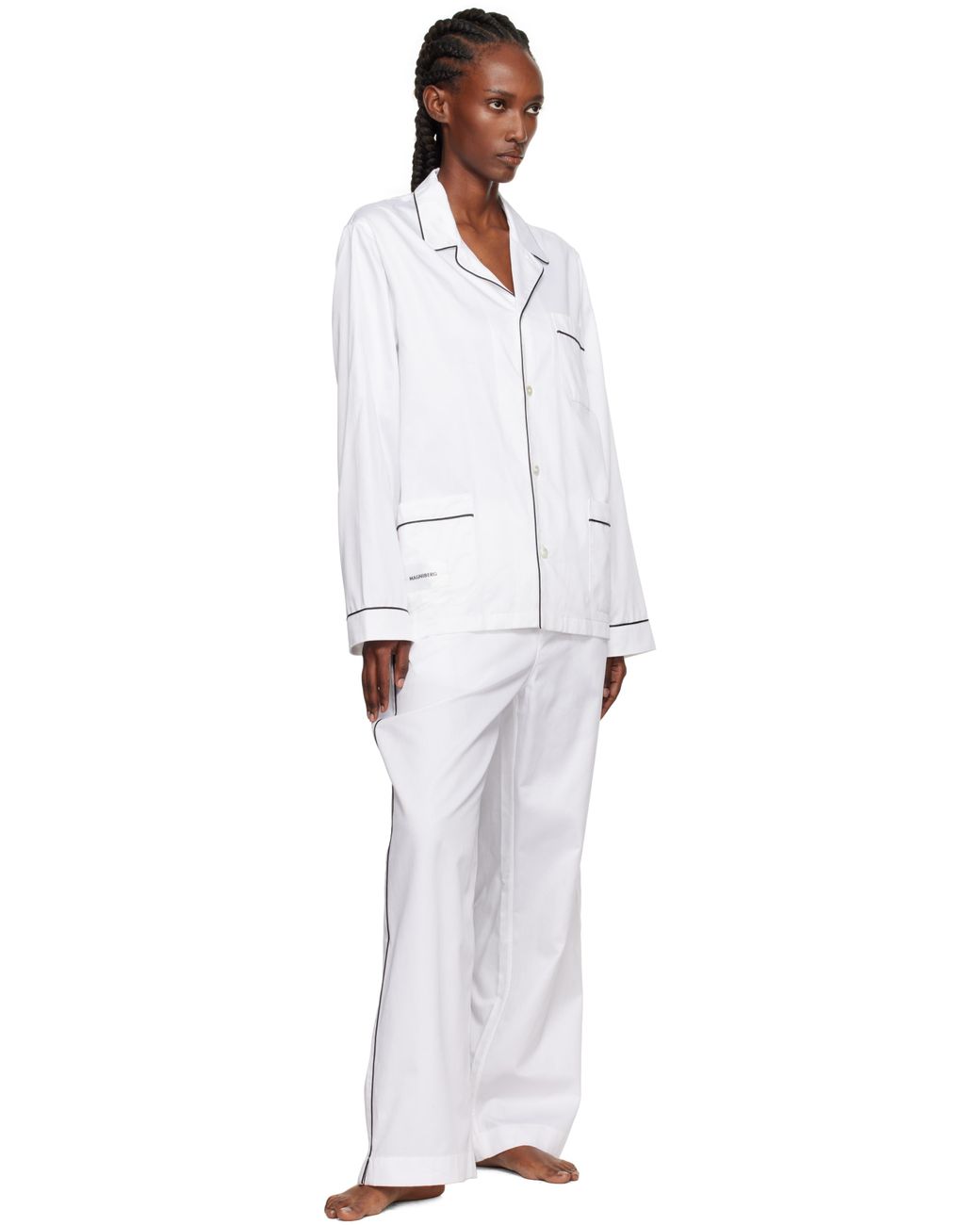 MAGNIBERG White Sorbetto Pyjama Pants