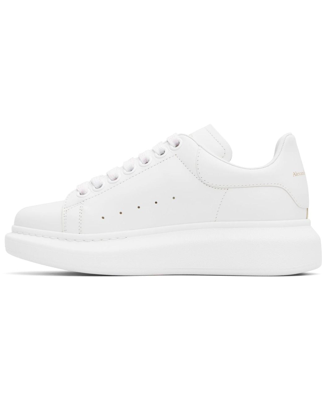 McQueen Black Oversized Sneakers