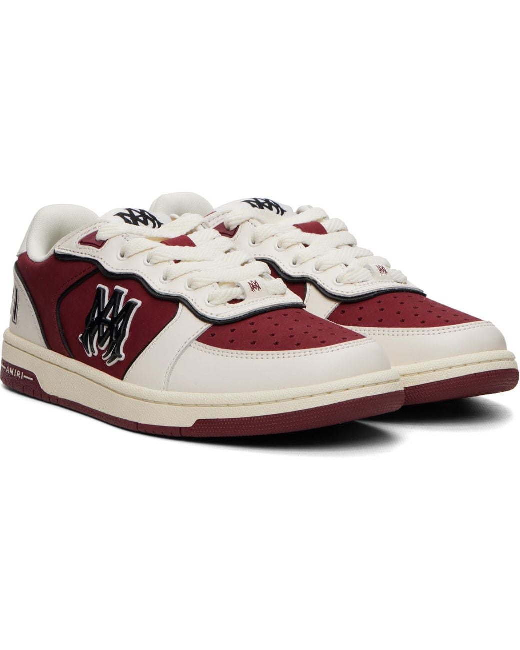 Amiri Purple Burgundy Newport Sneakers for men