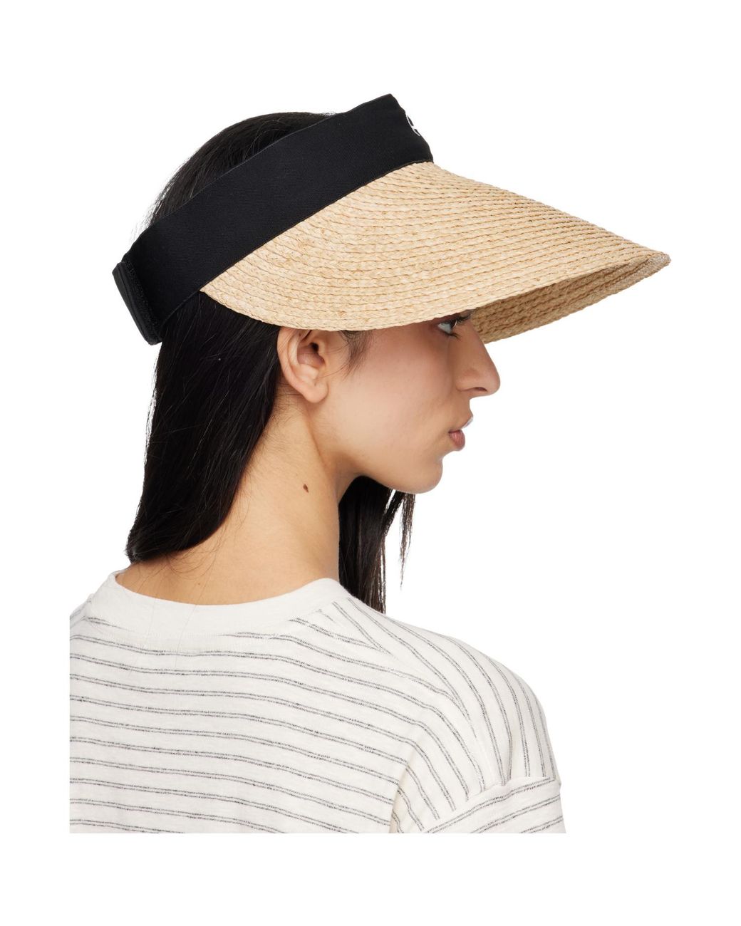 Anine Bing Natural Venus Visor
