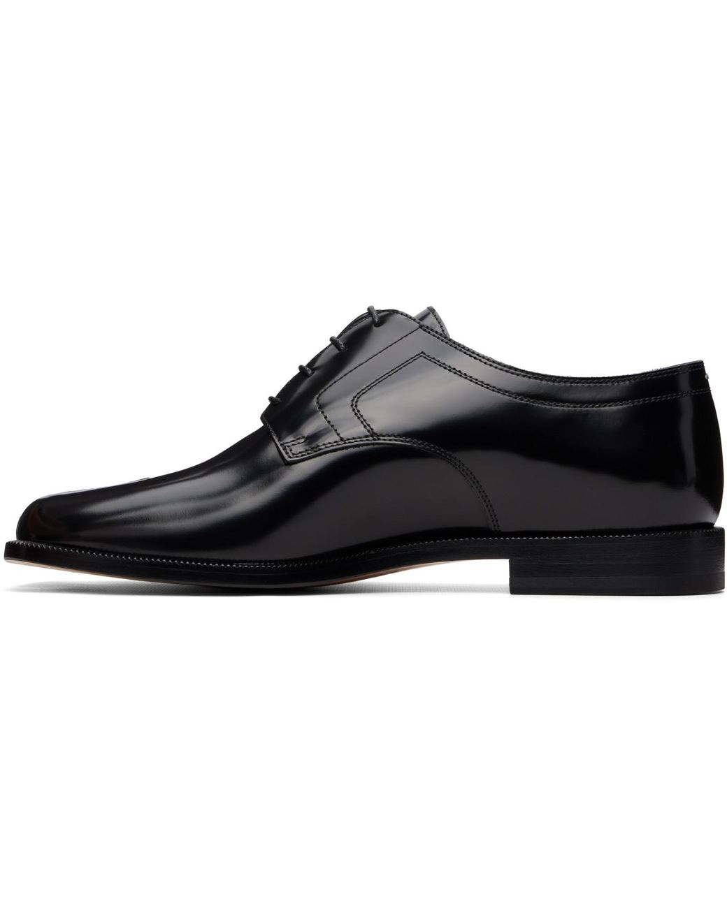 Maison Margiela Black Tabi Lace-Up Derbys for men