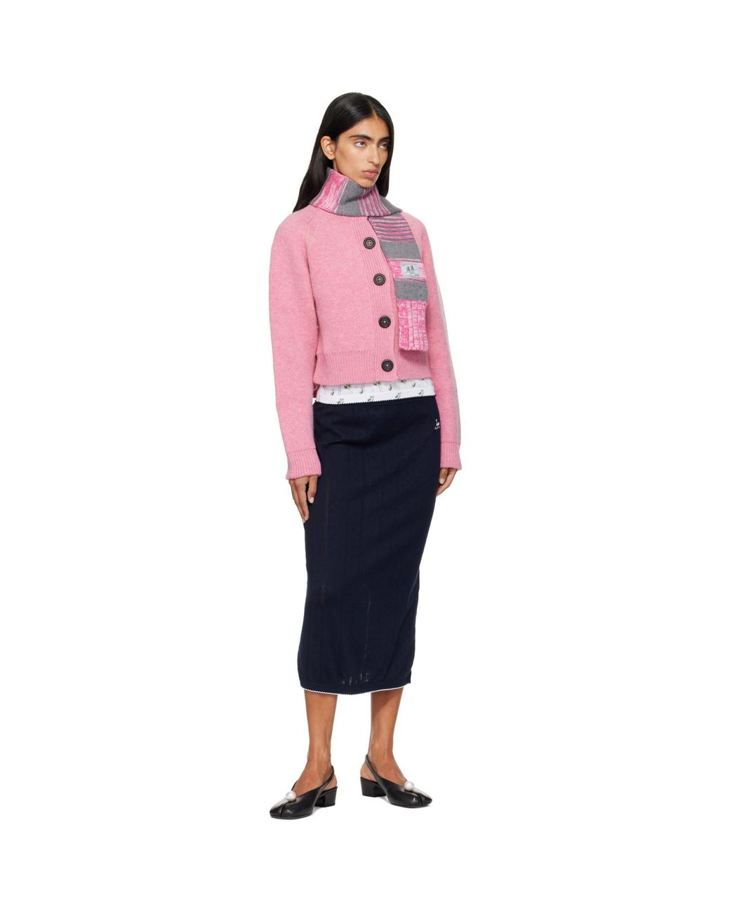 B.B. Wallace Red Sherman Cardigan