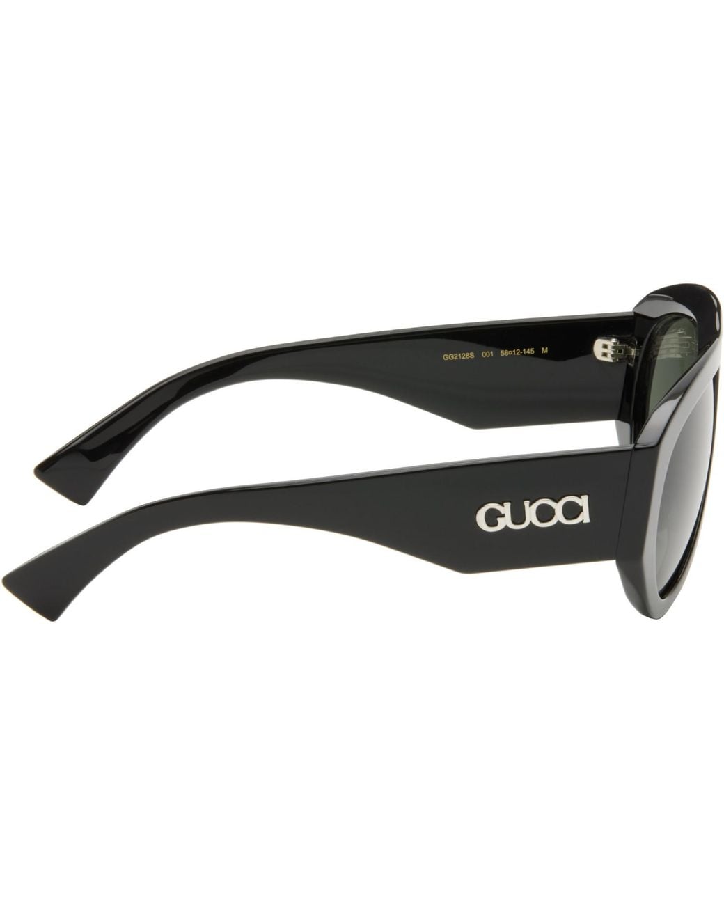Gucci Black Mask Frame Sunglasses