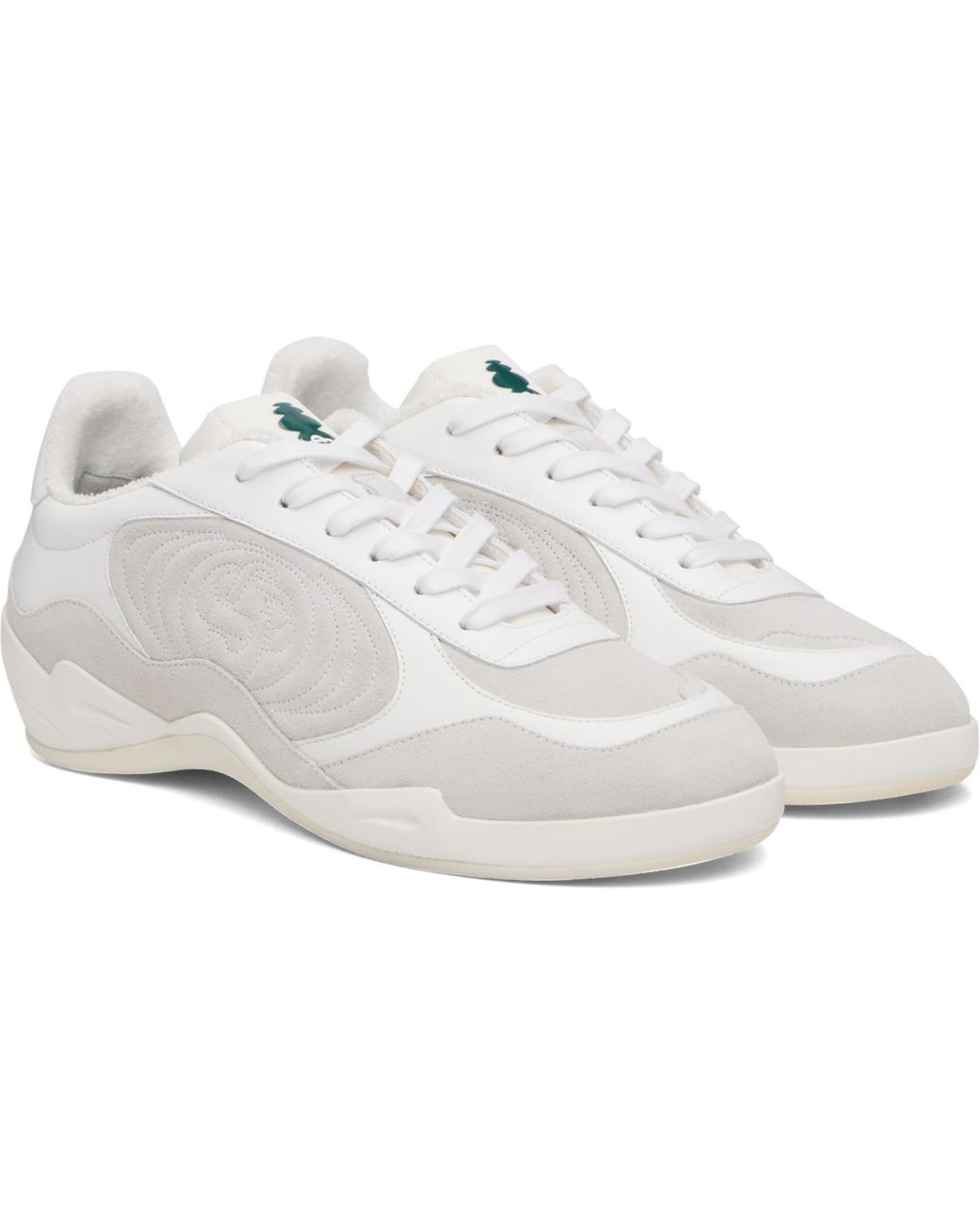 Casablanca White Squash Indoor Sneakers for men