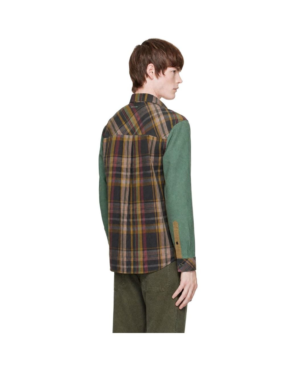Isabel Marant Green Sacha Shirt for men