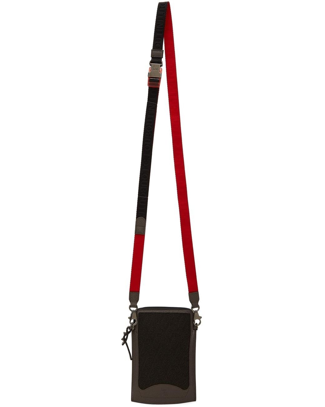 Loubilab Spike Shoulder Bag in Black - Christian Louboutin