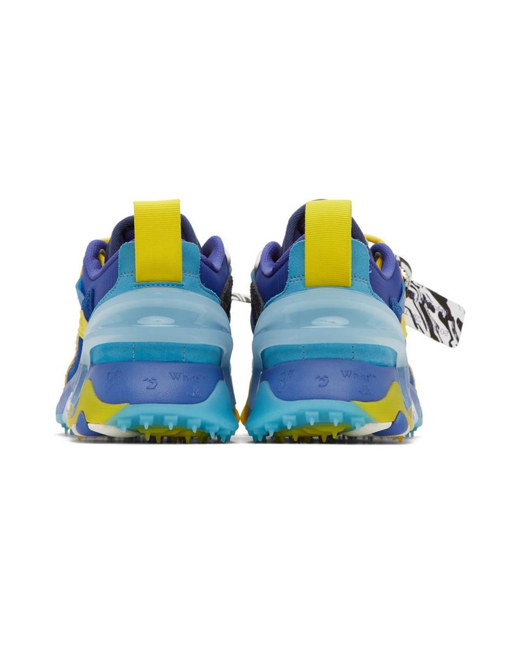 Off White c o Virgil Abloh Off white Odsy 2000 Sneakers Blue yellow