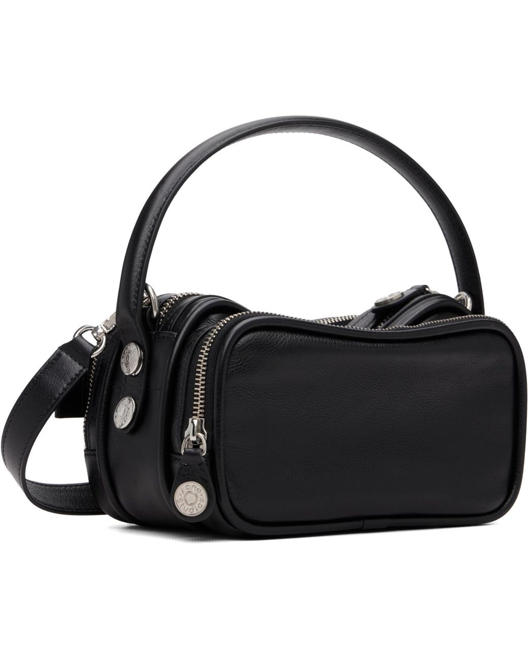 Acne Black Camero Kit Crossbody Bag